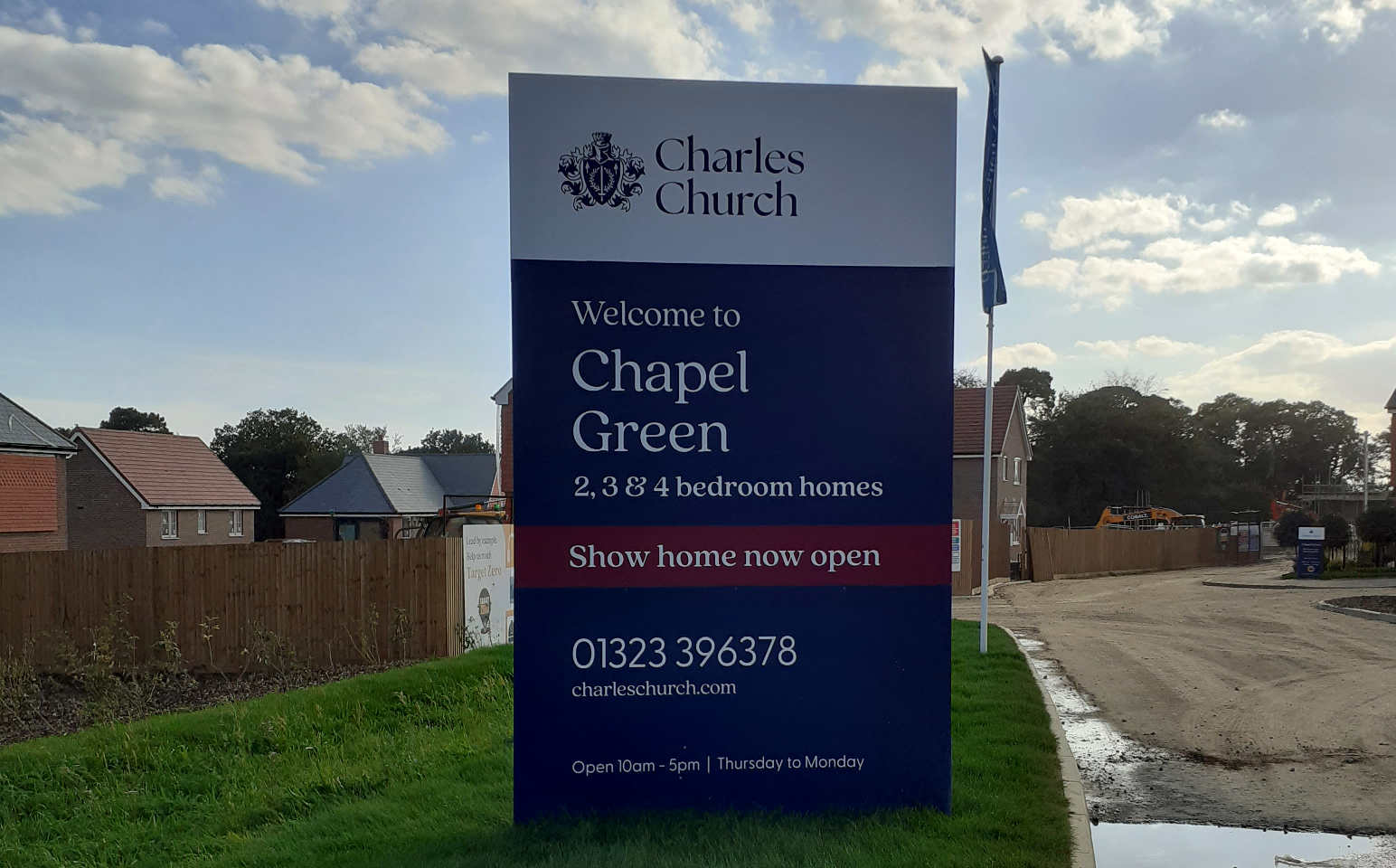 Show home now open for sale and rent 2, 3, and 4 bedroom houses in East Sussex, welcome to Chapel Green, Charles Church, and Persimmon homes. A271, Herstmonceux. Call 01323 396378 to book your viewing.